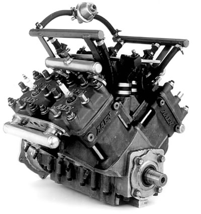 V4 Racing Engine