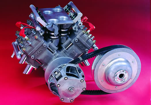 V4 Racing Engine